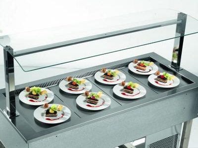 Buffet With Static Cold Top