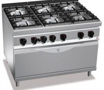 Cooking Gas Range – 6 Burner